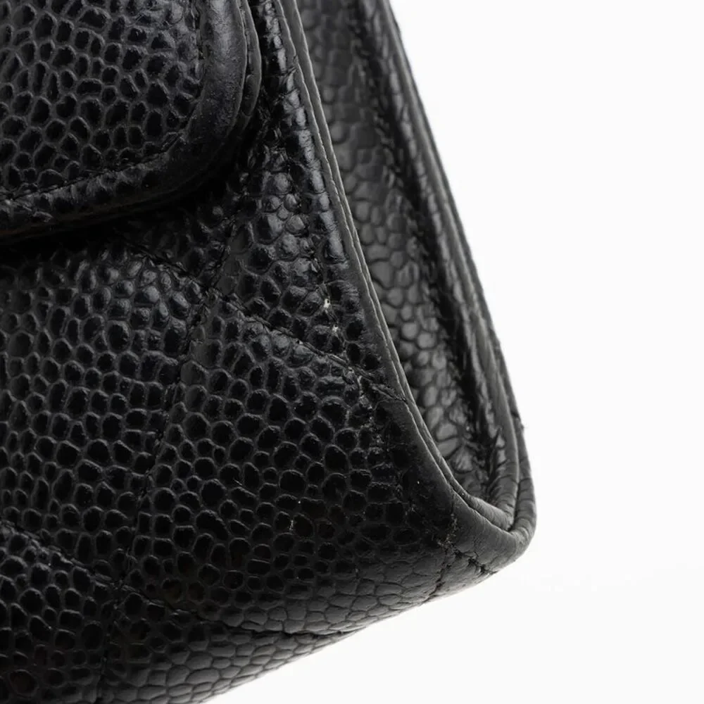 Chanel Caviar Leather Classic Long Wallet
